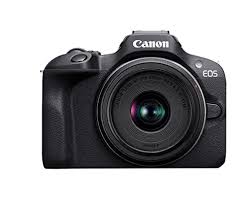 a black camera with a lens