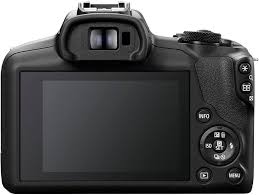 a black camera with a screen