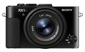 a black camera with a lens
