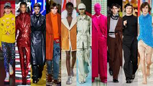 a collage of men wearing different outfits