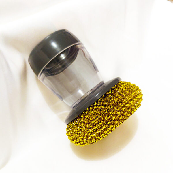 Kitchen Soap Brush Cleaner Push-type Brush Kitchen Detergent Tools - Image 3