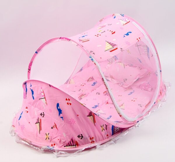 Foldable Baby Bed Net With Pillow Net 2pieces Set - Image 6