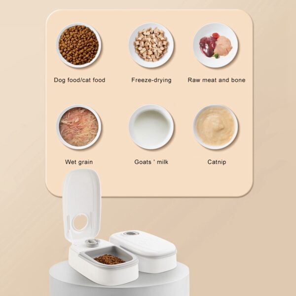 Automatic Pet Feeder Smart Food Dispenser For Cats Dogs Timer - Image 6