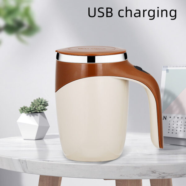 Rechargeable Automatic Stirring Cup for Coffee, Milkshakes and More - Image 4
