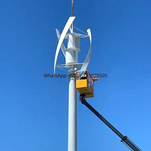 Home wind turbine generator1500w vertical axis renewable energy - Image 5