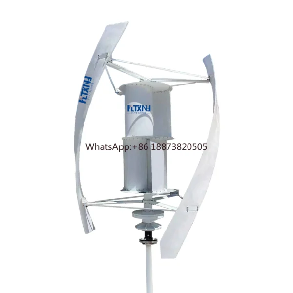 Home wind turbine generator1500w vertical axis renewable energy - Image 3