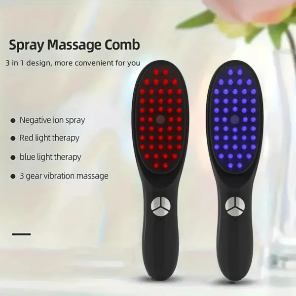 Vibrating Massage Hair Restoring Brush Multifunctional - Image 3