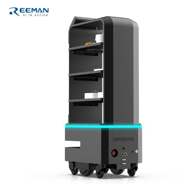 Fast Food Delivery Serving Restaurant Airports Hospitals Robot Waiter Service