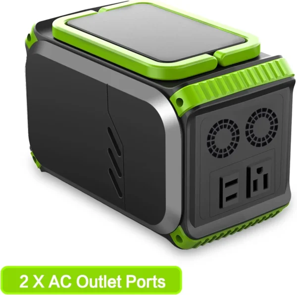 Portable Power Station 148Wh Camping Solar Power Bank - Image 2