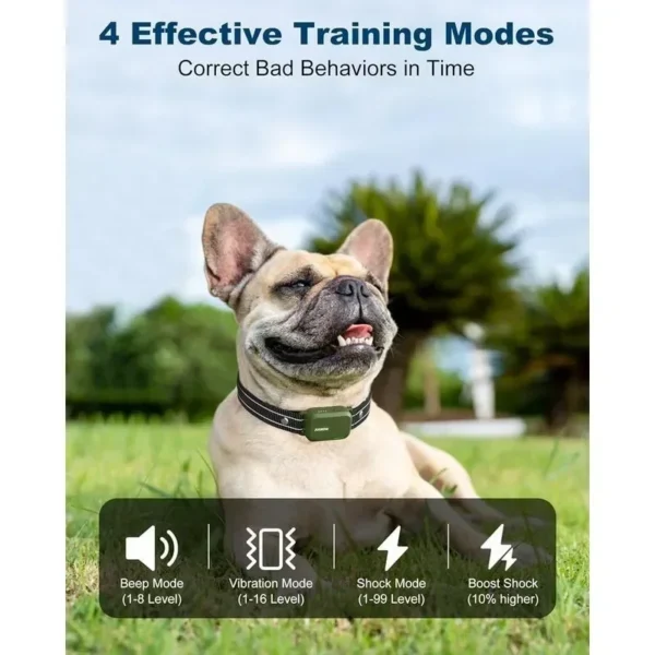 Dog Training Collar - 3300FT with Remote IPX7 Waterproof - Image 2