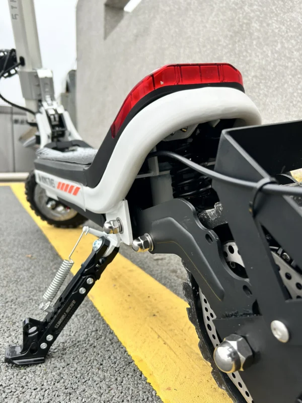 Electric Snow Scooter 2 Wheel Folding Snow Mobile with Removable Battery - Image 5