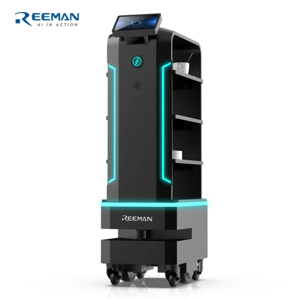 Fast Food Delivery Serving Restaurant Airports Hospitals Robot Waiter Service - Image 6
