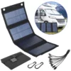 100W Folding Outdoor Solar Panel Waterproof Charger USB