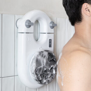Wall-mounted Rubbing Back Bath Brush